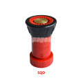 Water Nozzle for Fire Hose Spray Plastic Nozzle in 1" 3/4"